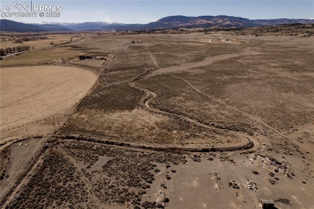 0 County Road 15 Road Del Norte, CO 81132 - Photo 13 of 16 Overview of rural landscape with a desert landscape and a mountain backdrop