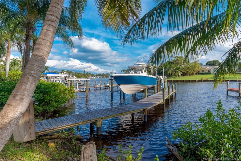 3404 Southeast Inlet Harbor Trail Stuart, FL 34996 - Photo 4 of 32 a view of a backyard with plants
