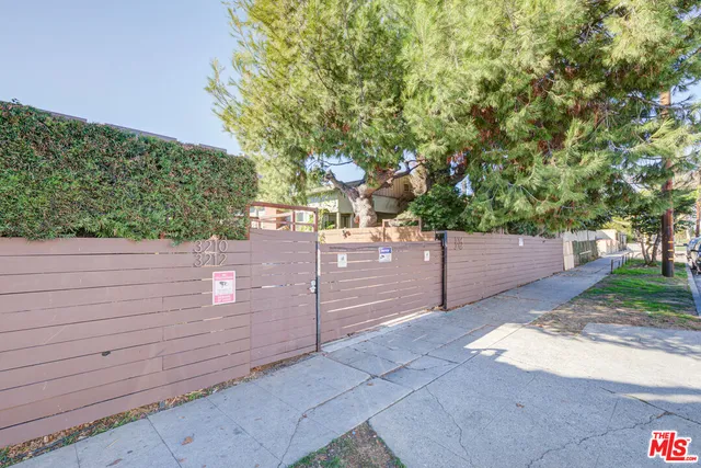 a view of a balcony with an outdoor space