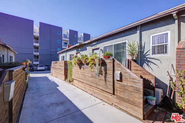 a view of balcony with furniture