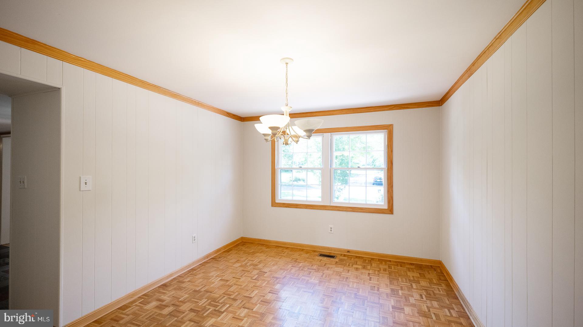 3017 Birchtree Lane Silver Spring, MD 20906 - Photo 17 of 39 Formal dining room with parquet floors