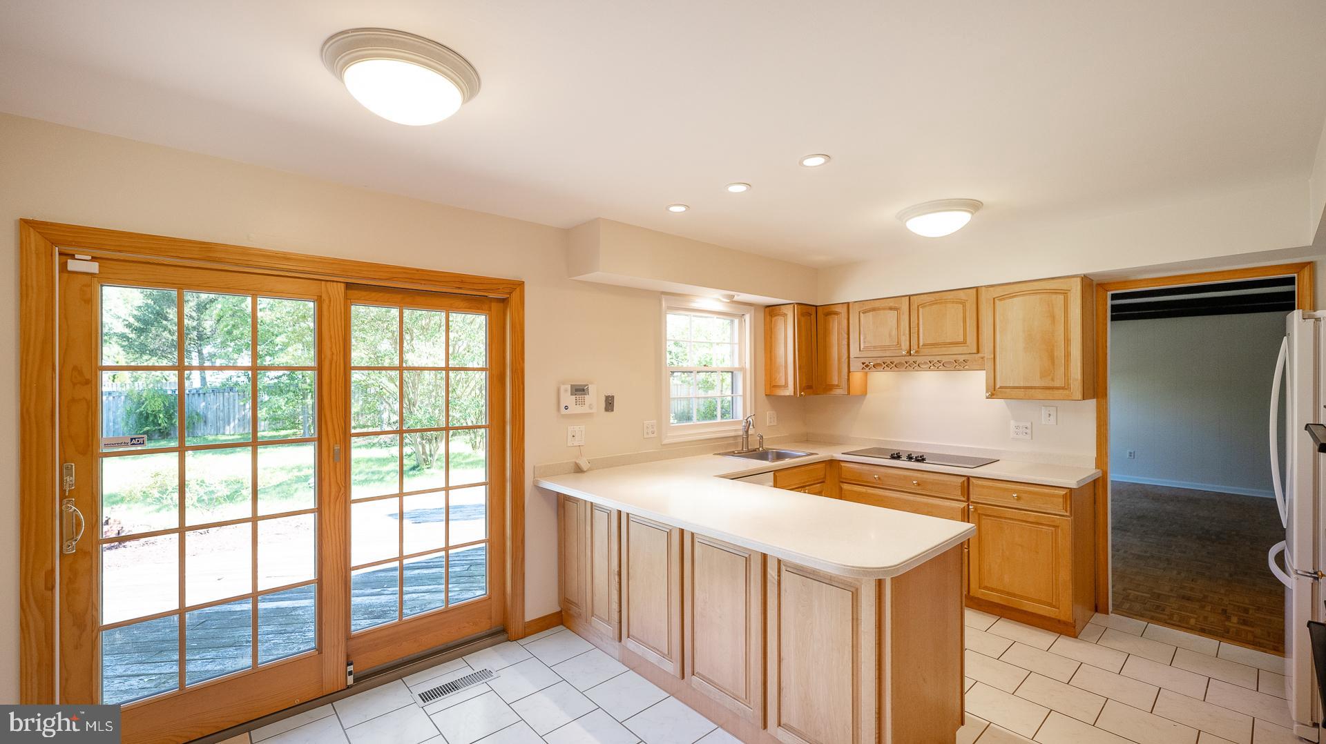 3017 Birchtree Lane Silver Spring, MD 20906 - Photo 7 of 39 Kitchen with exit to deck