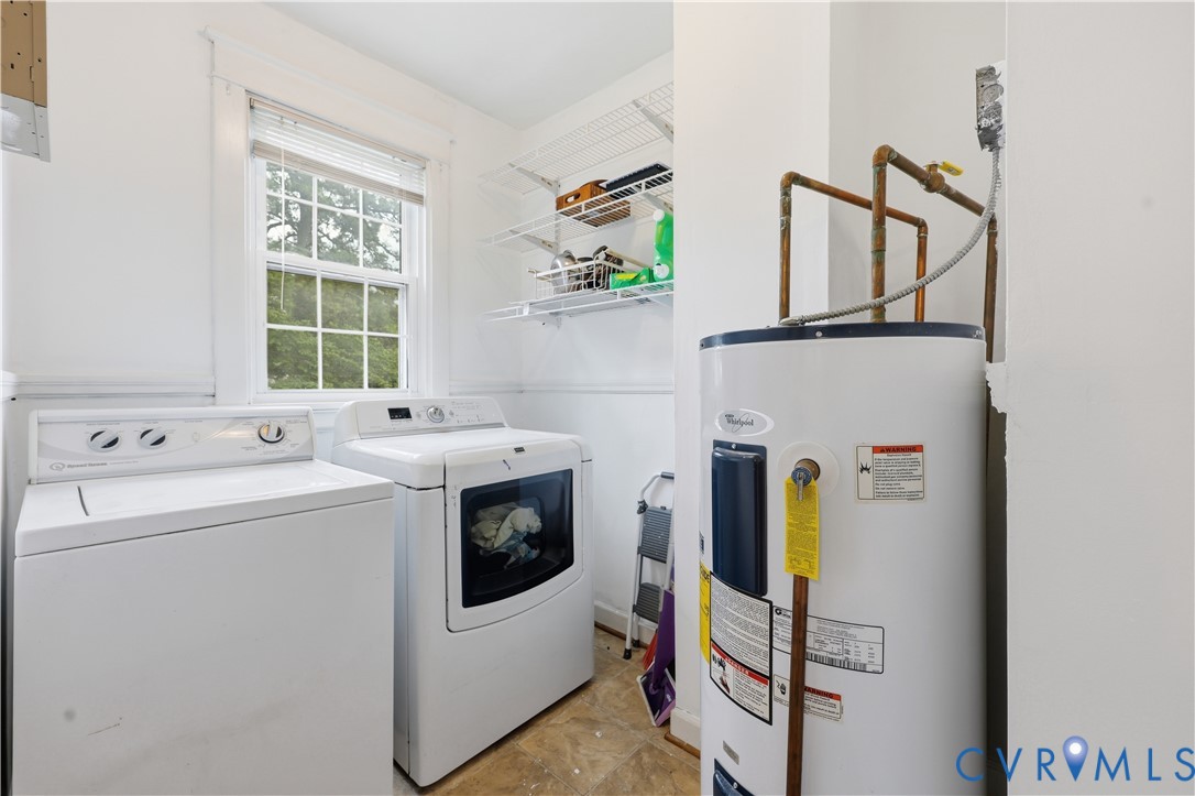 8077 Signal Hill Road Mechanicsville, VA 23111 - Photo 15 of 24 Utility room featuring a window with white blinds,
