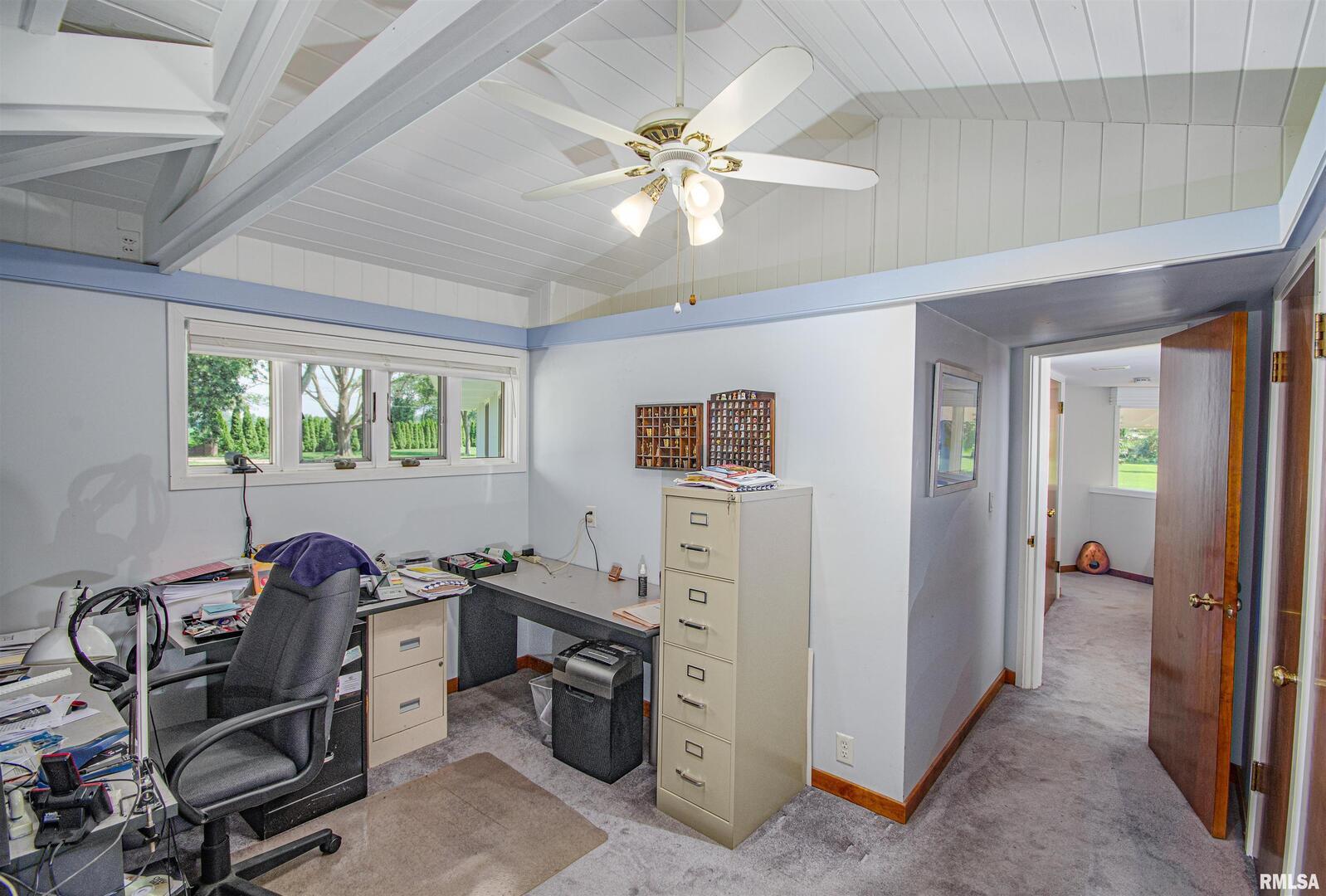 1114 South Perrine Centralia, IL 62801 - Photo 41 of 73 a view of a workspace with furniture and a window