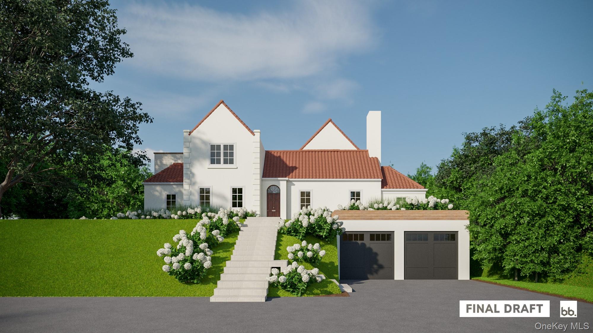 front view of house with a yard