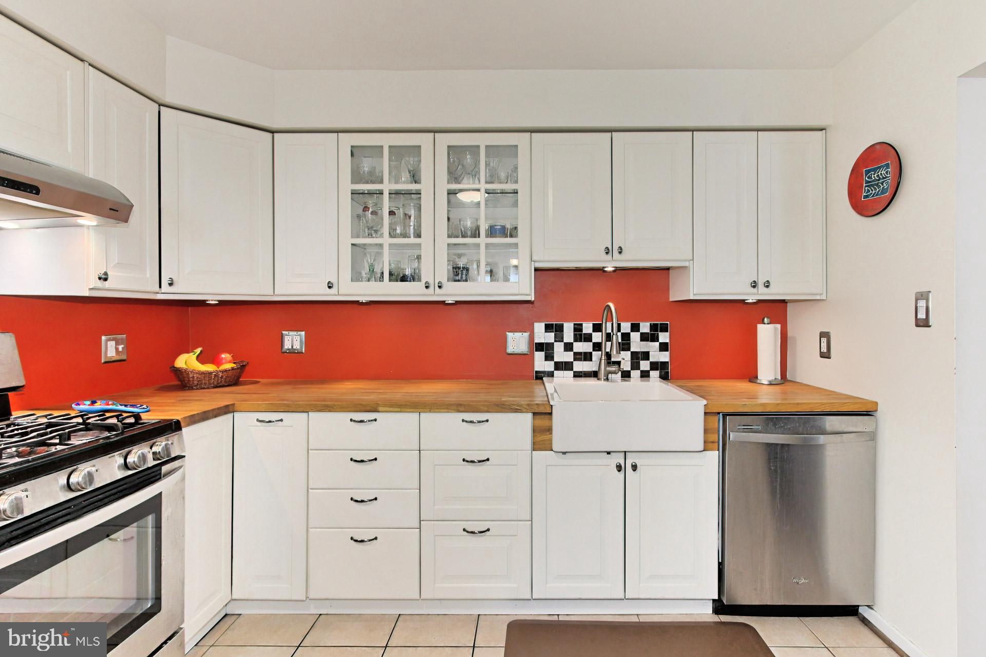 11026 Howland Drive Reston, VA 20191 - Photo 11 of 45 Stylish Butcher Block Counters & Farm Sink