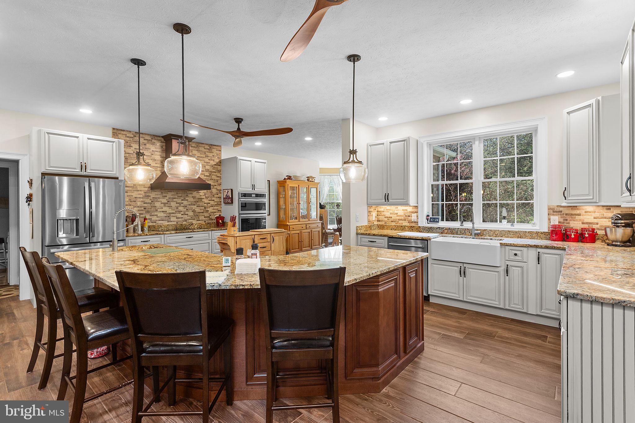 131 Rural Drive Mount Solon, VA 22843 - Photo 6 of 56 Renovated Kitchen with large island!