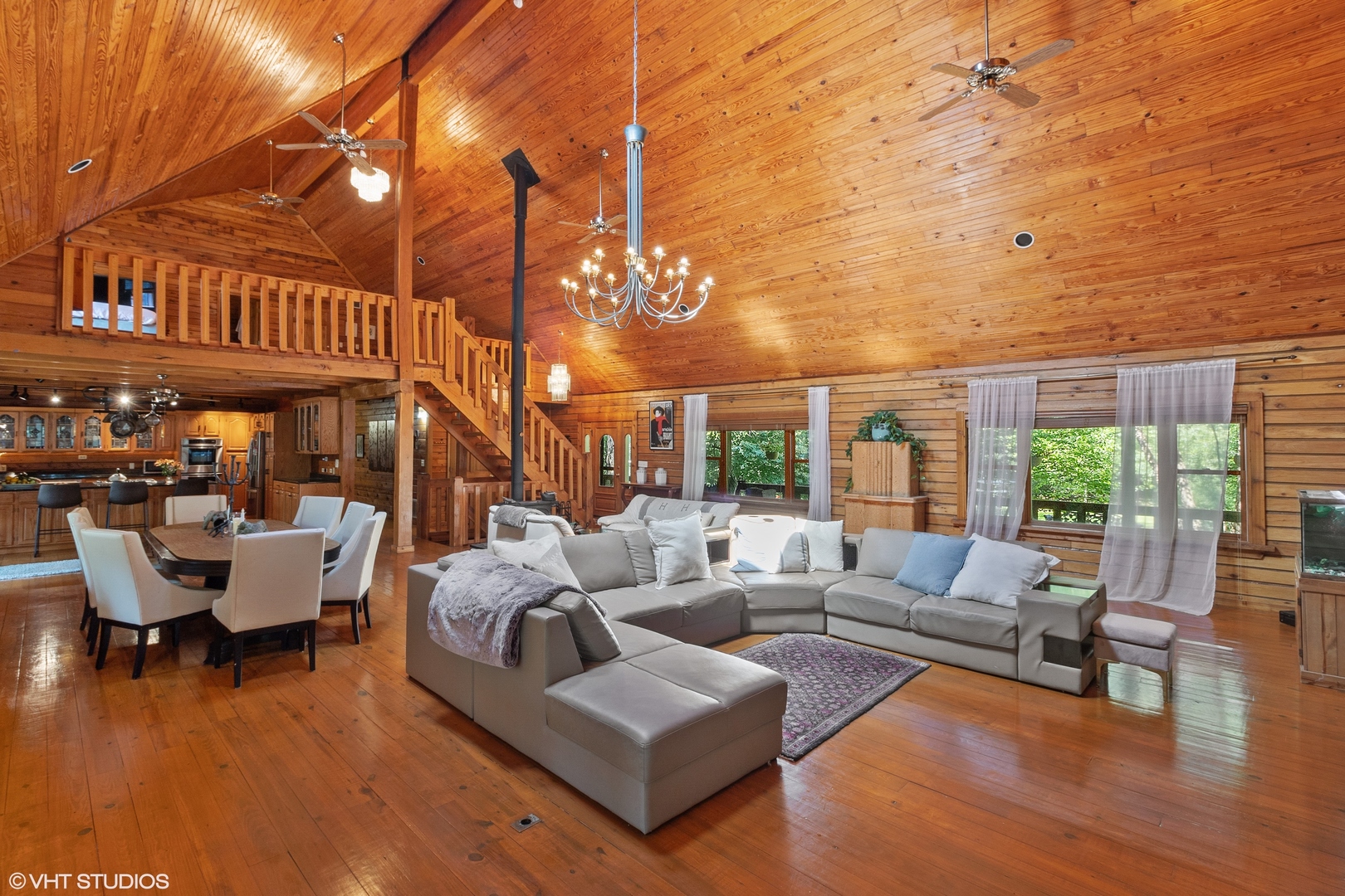 8309 Crystal Springs Road Bull Valley, IL 60098 - Photo 2 of 14 a view of a patio with couches and pool