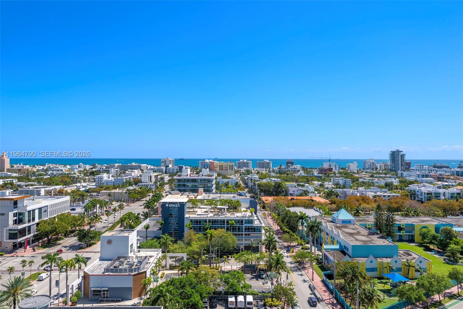 450 Alton Road, Unit 1507 Miami Beach, FL 33139 - Photo 12 of 72 an aerial view of a city