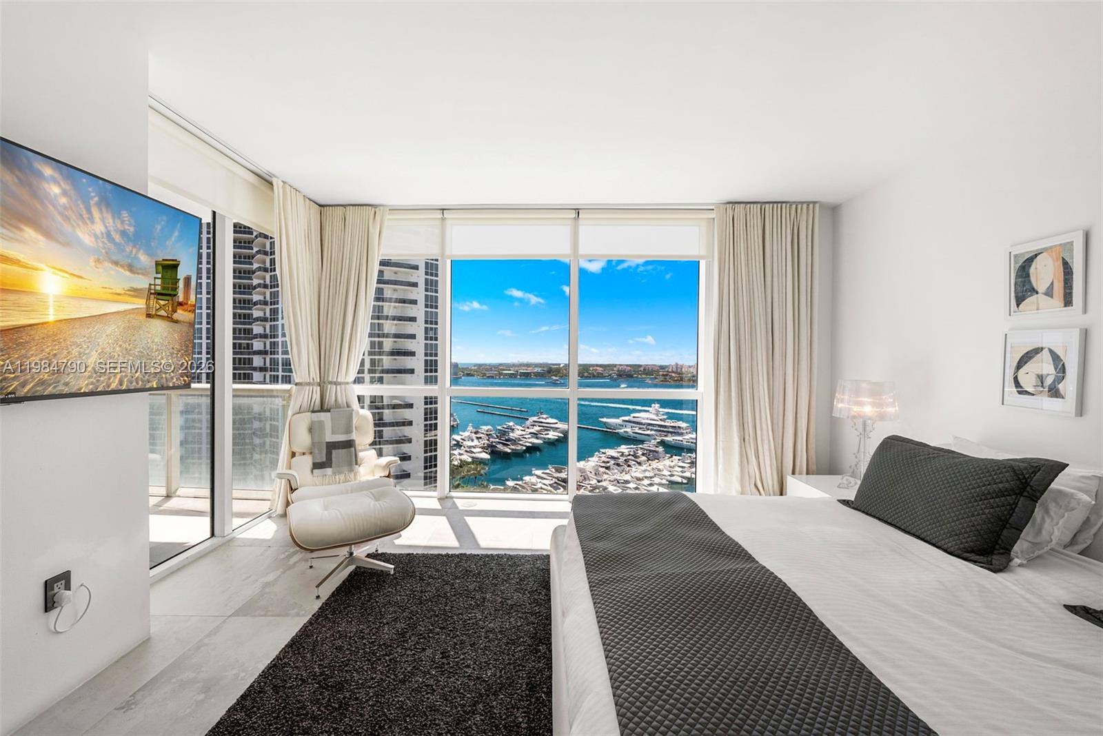 450 Alton Road, Unit 1507 Miami Beach, FL 33139 - Photo 32 of 72 MASTER BEDROOM