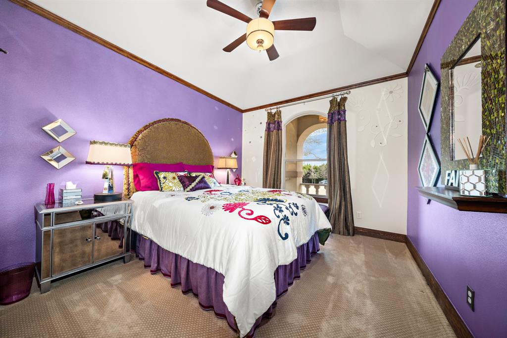 1252 Briar Court Whitney, TX 76692 - Photo 23 of 36 a bed room with a bed mirror and a window
