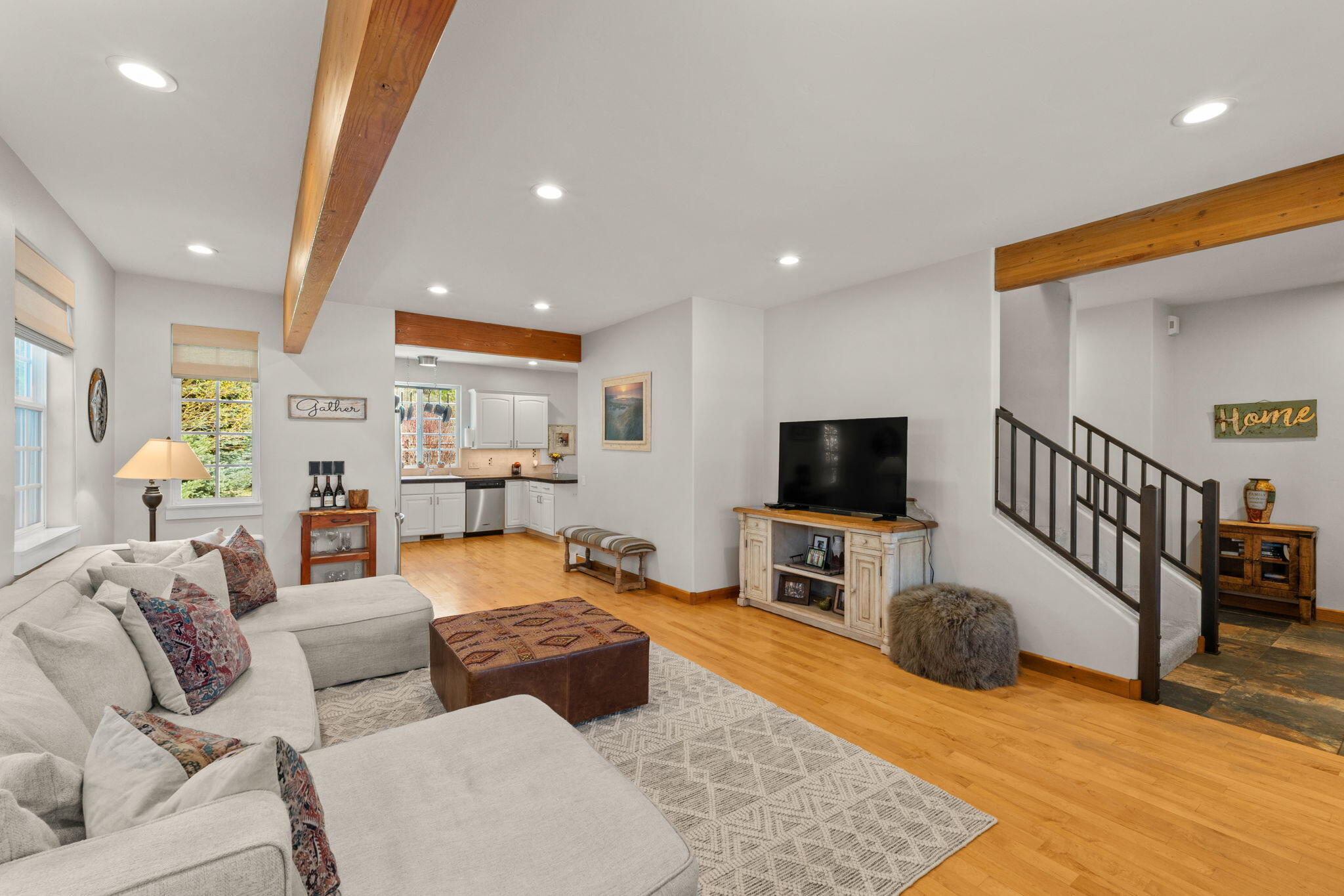 320 Cranbrook Road Hailey, ID 83333 - Photo 4 of 23 Living Room & Stairs