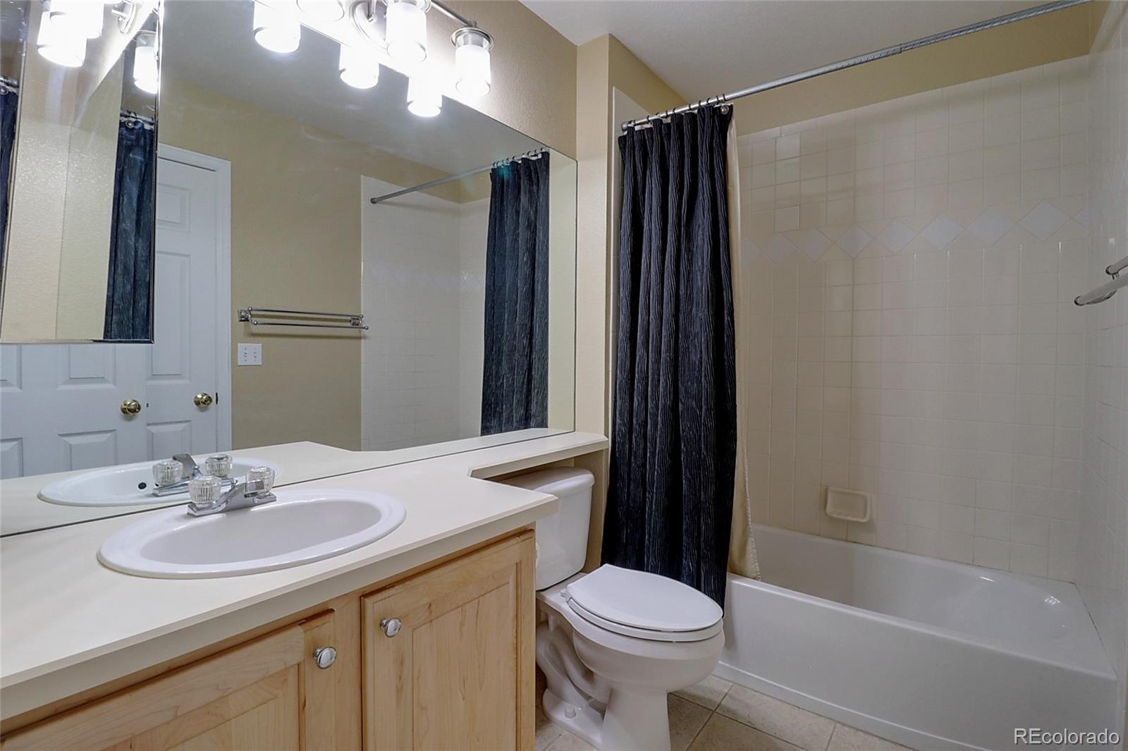 6203 Trailhead Road Highlands Ranch, CO 80130 - Photo 18 of 32 a bathroom with a sink toilet and shower