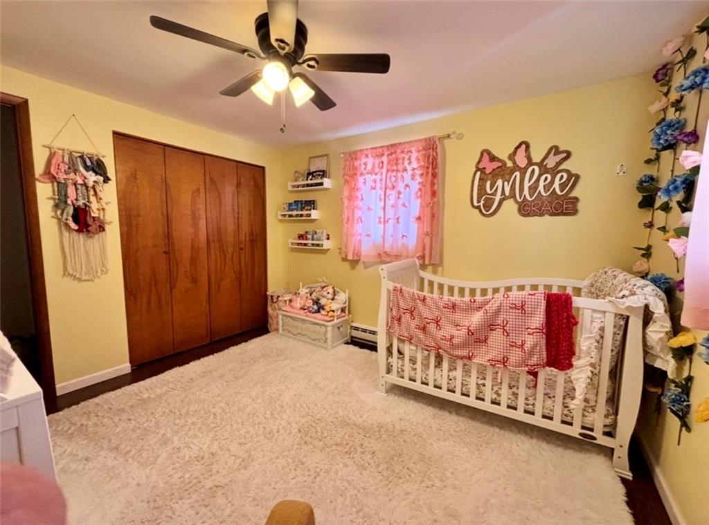 87 McMichael Road Carnegie, PA 15106 - Photo 8 of 20 a bedroom with a bed and a painting on the wall
