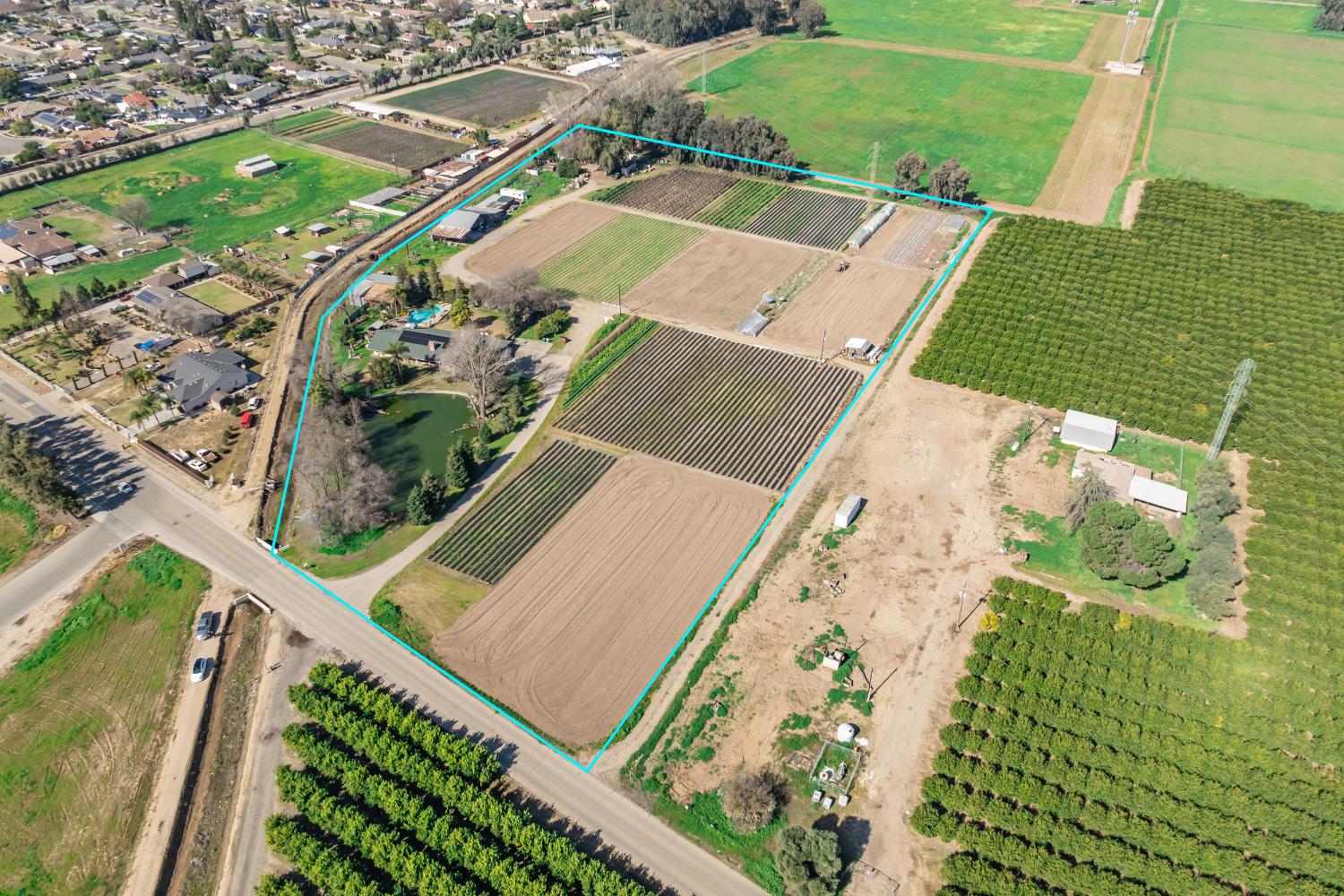 7176 East Butler Avenue Fresno, CA 93737 - Photo 59 of 76 an aerial view of a backyard