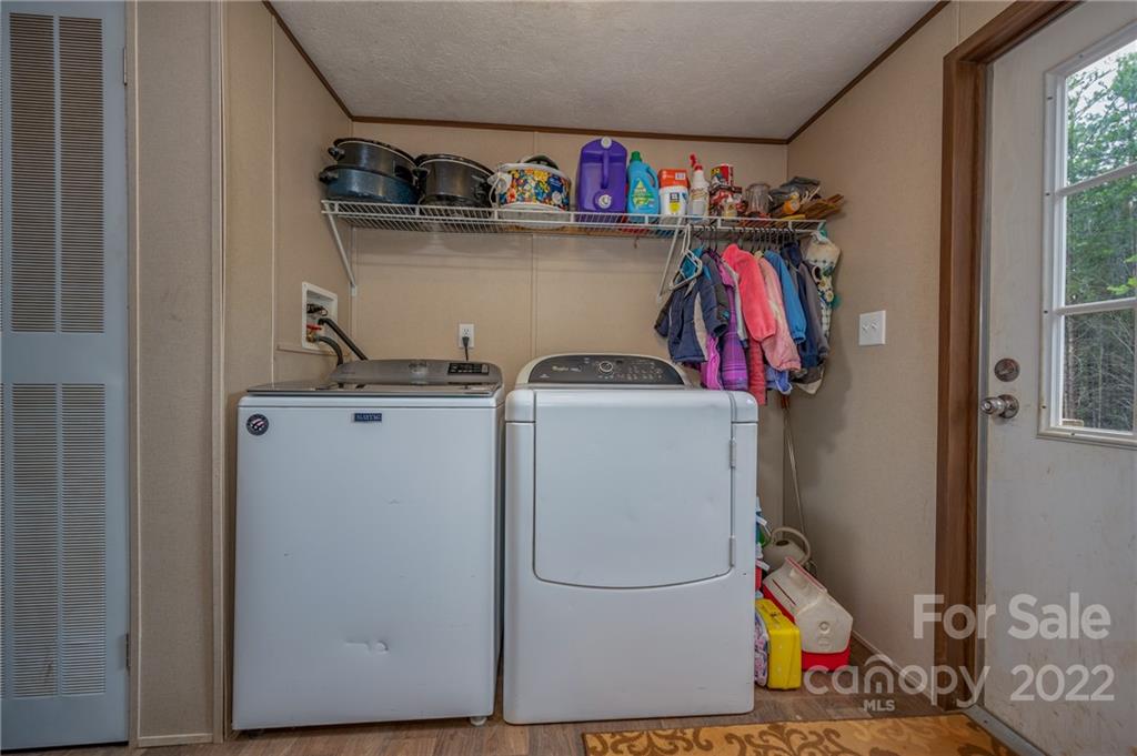 628 Hamilton Road Rutherfordton, NC 28139 - Photo 34 of 35 a utility room with dryer and washer