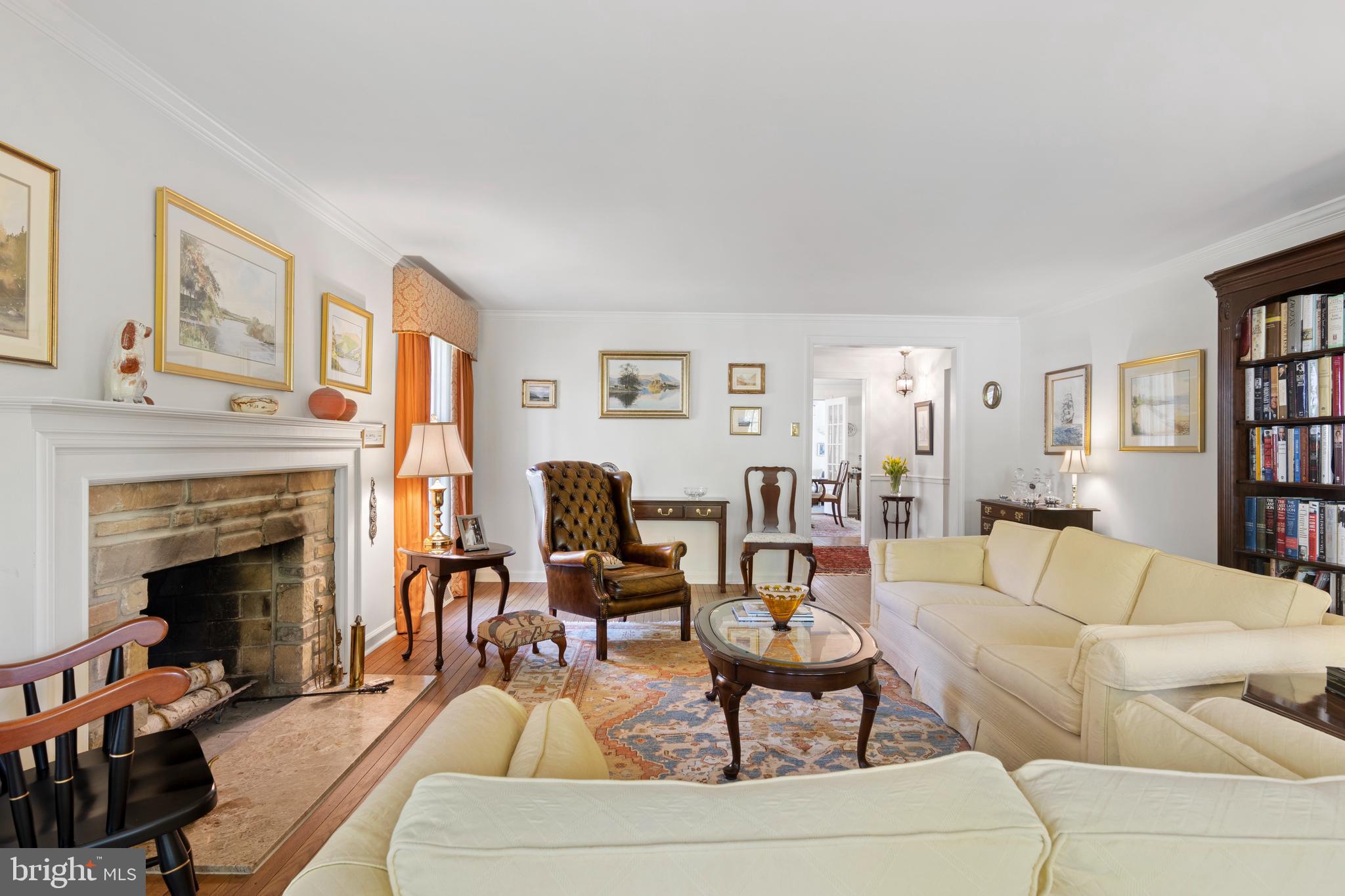 528 Mountview Road Berwyn, PA 19312 - Photo 11 of 44 Living Room HW Floors