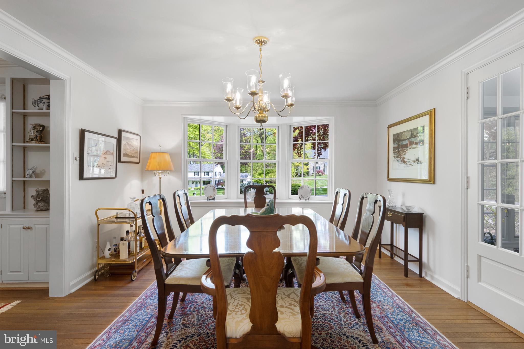 528 Mountview Road Berwyn, PA 19312 - Photo 12 of 44 Dining Room Bay Window