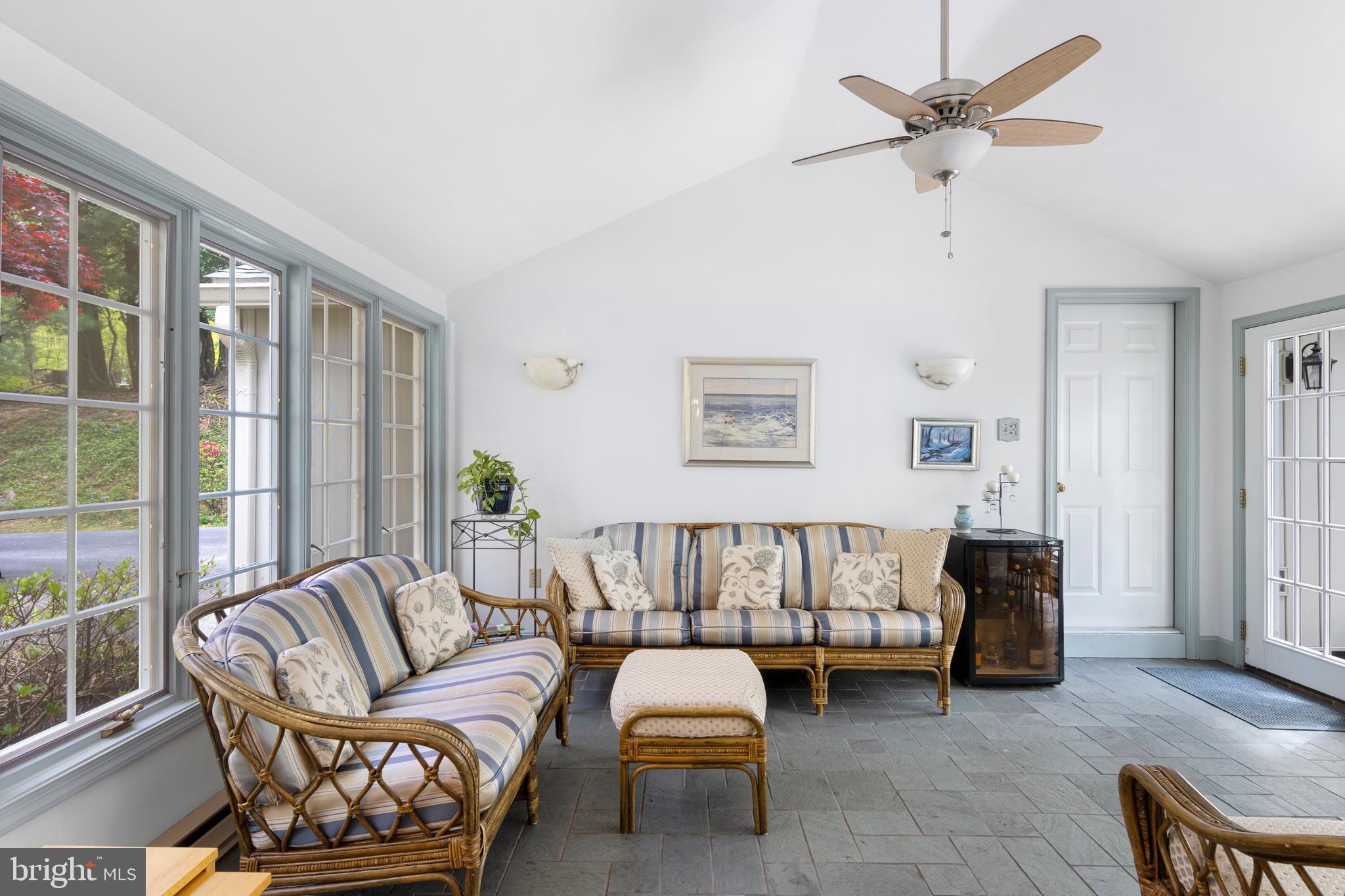 528 Mountview Road Berwyn, PA 19312 - Photo 22 of 44 Sun Room w/Ceiling Fan