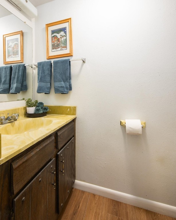 510 Pitkin Street, Unit C4 Frisco, CO 80443 - Photo 24 of 41 a bathroom with a sink and a mirror