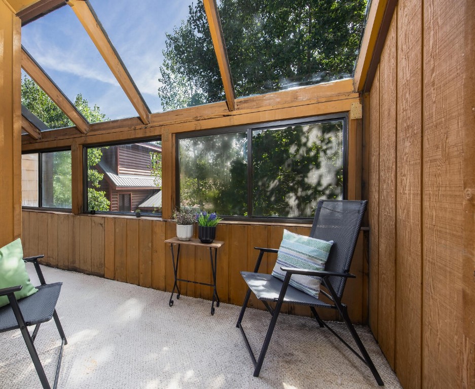 510 Pitkin Street, Unit C4 Frisco, CO 80443 - Photo 5 of 41 a view of a two chairs in the balcony