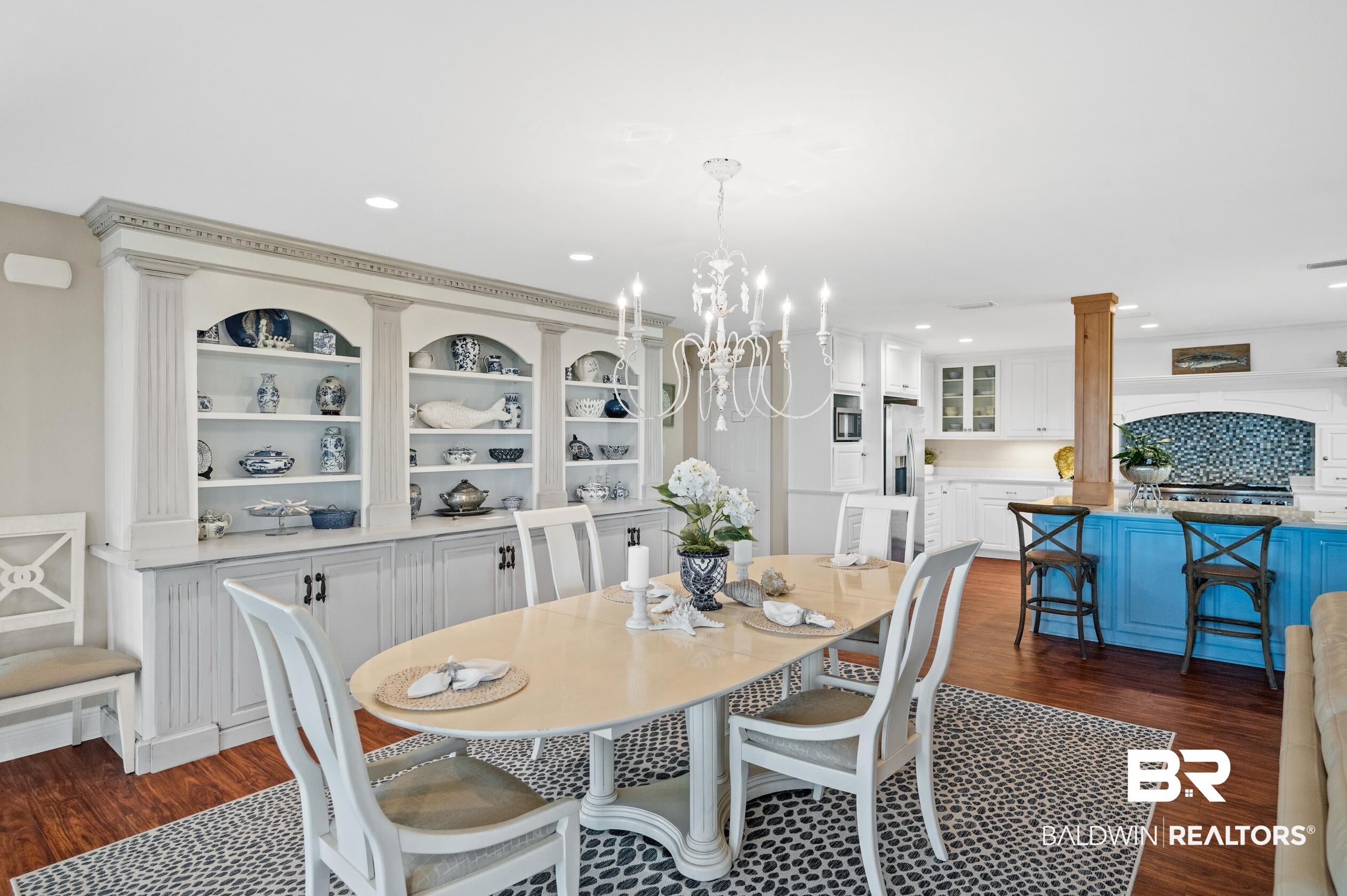 17188 Oyster Bay Road Gulf Shores, AL 36542 - Photo 14 of 47 Dining Room Built-Ins