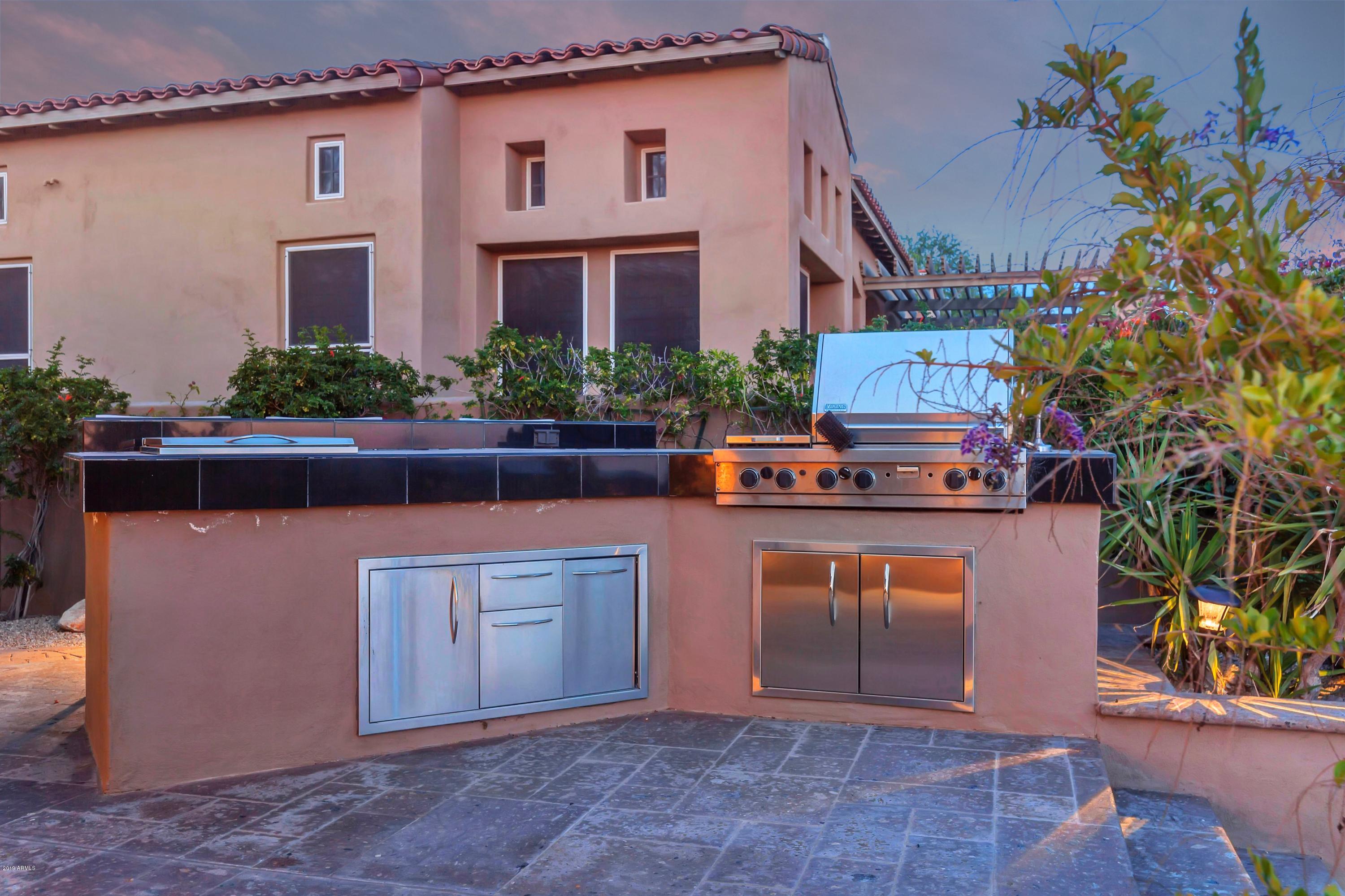 9327 East Mountain Spring Road Scottsdale, AZ 85255 - Photo 49 of 63 OUTDOOR GRILL