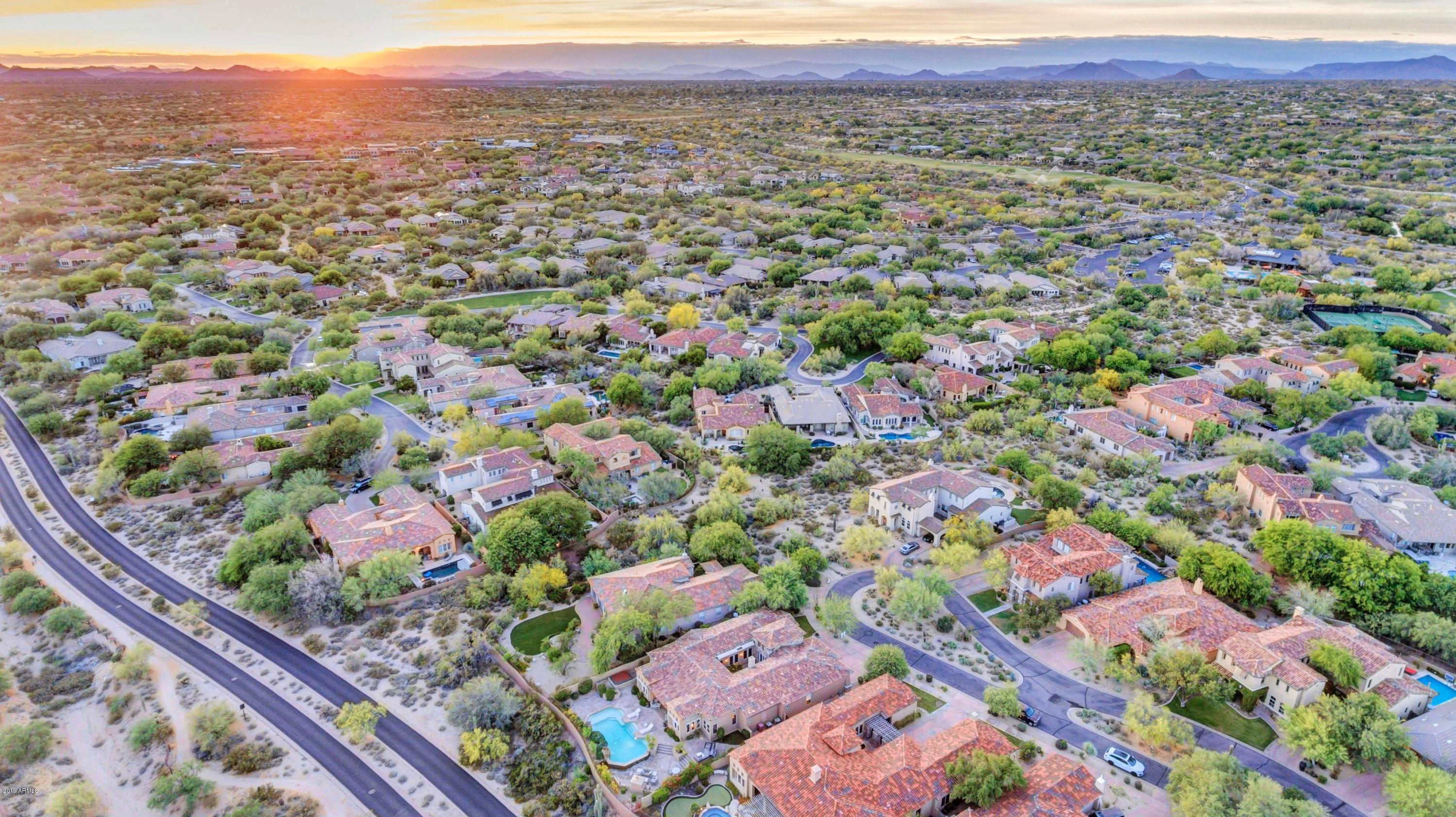 9327 East Mountain Spring Road Scottsdale, AZ 85255 - Photo 55 of 63 AERIAL VIEW