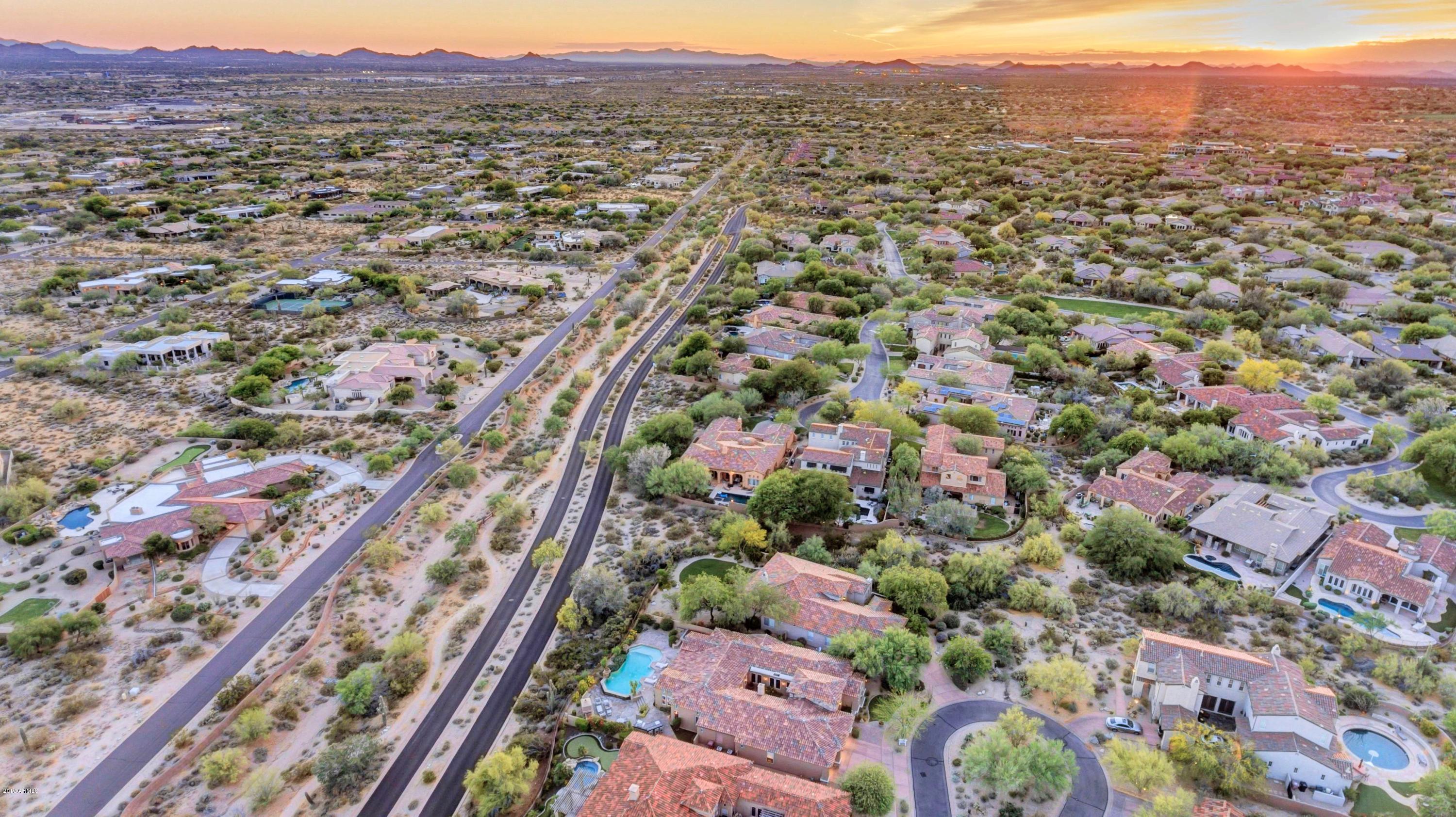 9327 East Mountain Spring Road Scottsdale, AZ 85255 - Photo 56 of 63 AERIAL VIEW