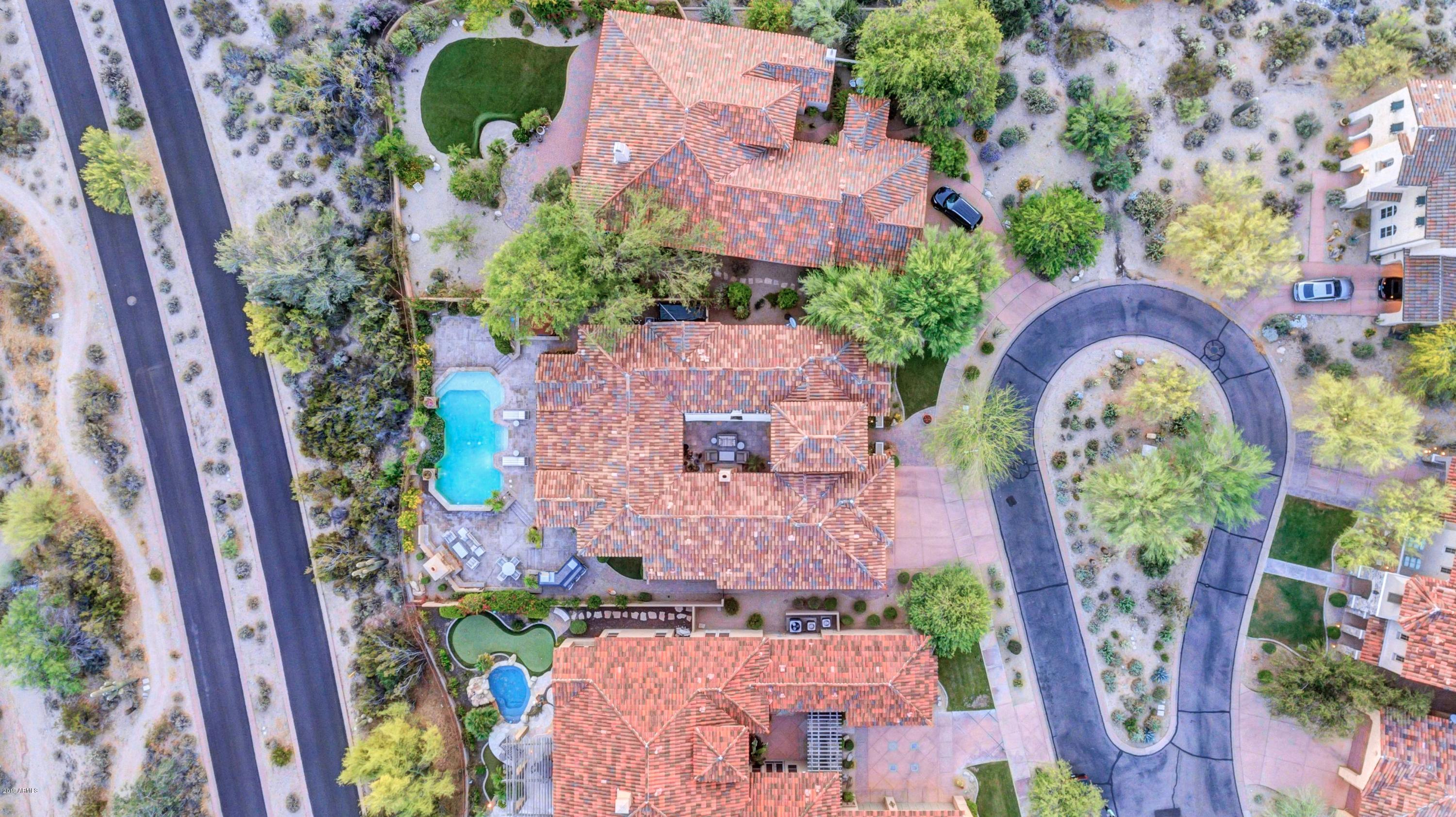 9327 East Mountain Spring Road Scottsdale, AZ 85255 - Photo 57 of 63 AERIAL VIEW