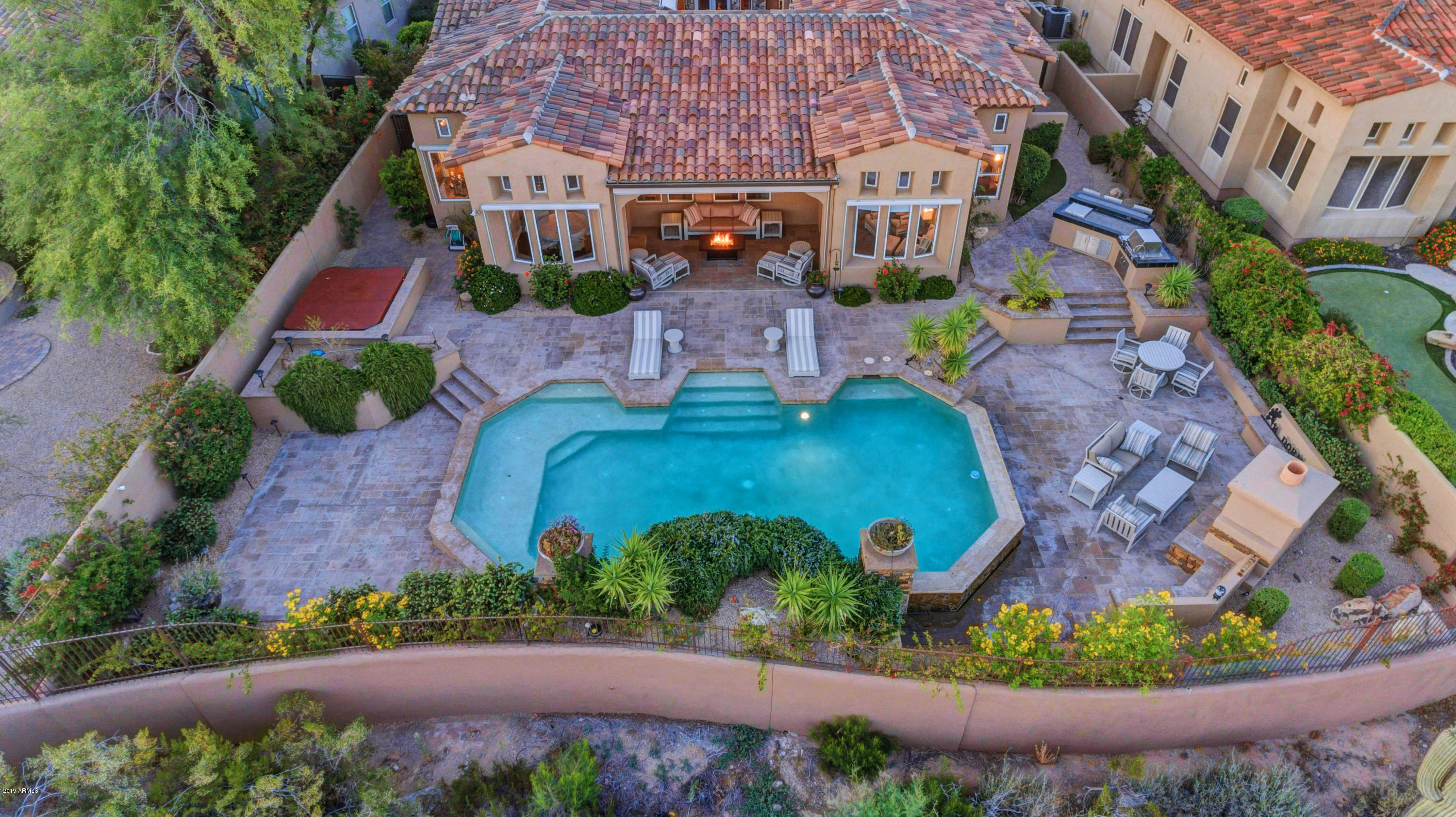 9327 East Mountain Spring Road Scottsdale, AZ 85255 - Photo 58 of 63 AERIAL VIEW