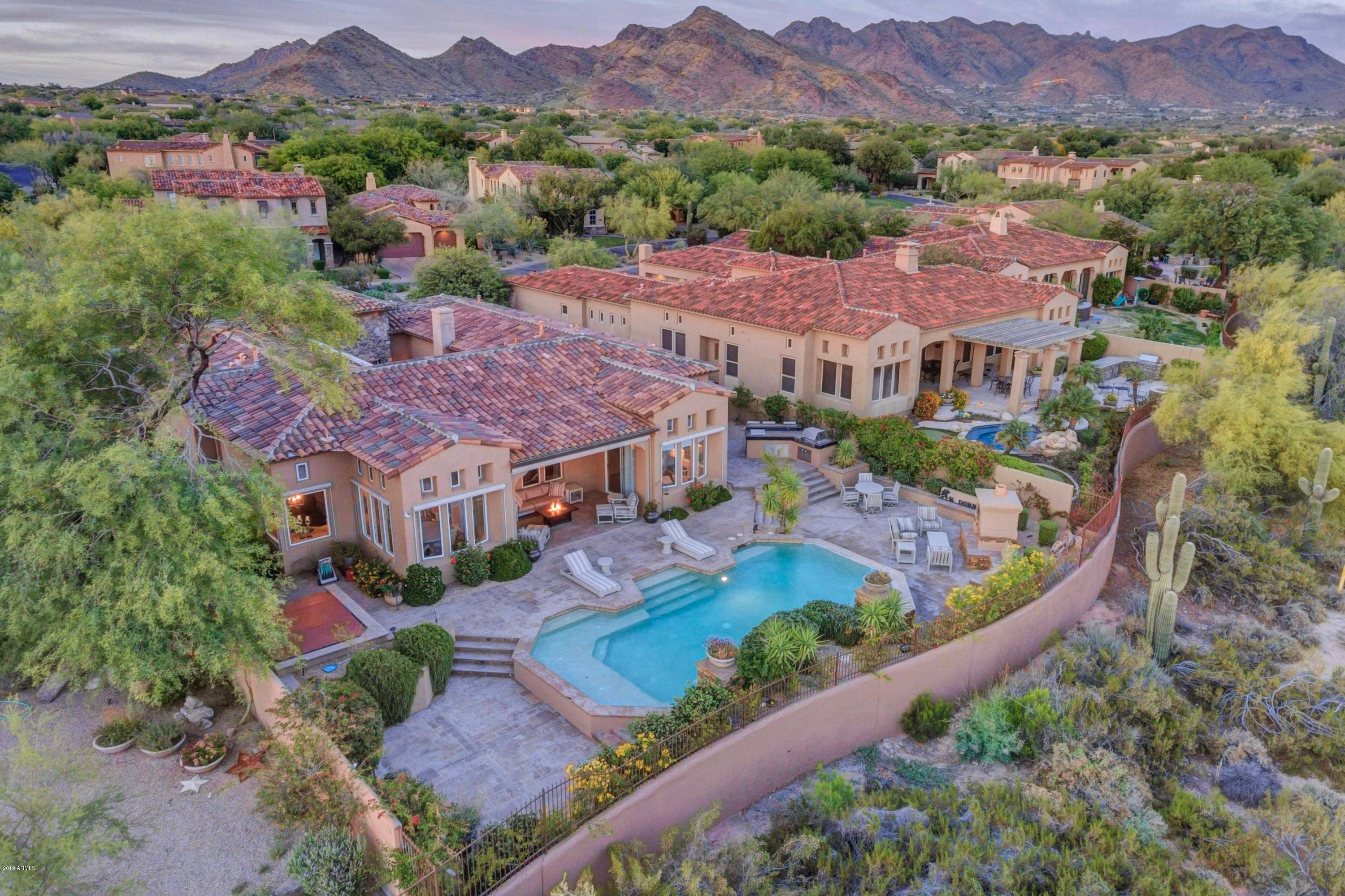 9327 East Mountain Spring Road Scottsdale, AZ 85255 - Photo 59 of 63 AERIAL VIEW