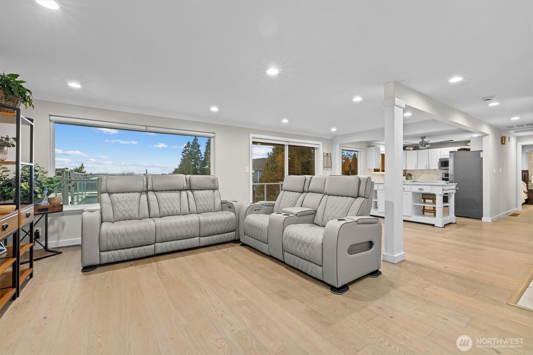 3415 Garden Avenue North Renton, WA 98056 - Photo 5 of 34 a living room with furniture and view of kitchen