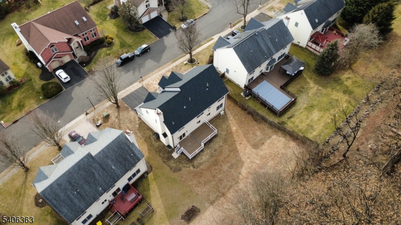 13 Sycamore Way Warren, NJ 07059 - Photo 45 of 50 an aerial view of a house with a yard