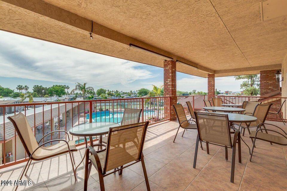 5735 East McDowell Road, Unit 453 Mesa, AZ 85215 - Photo 30 of 41 clubhouse upper patio