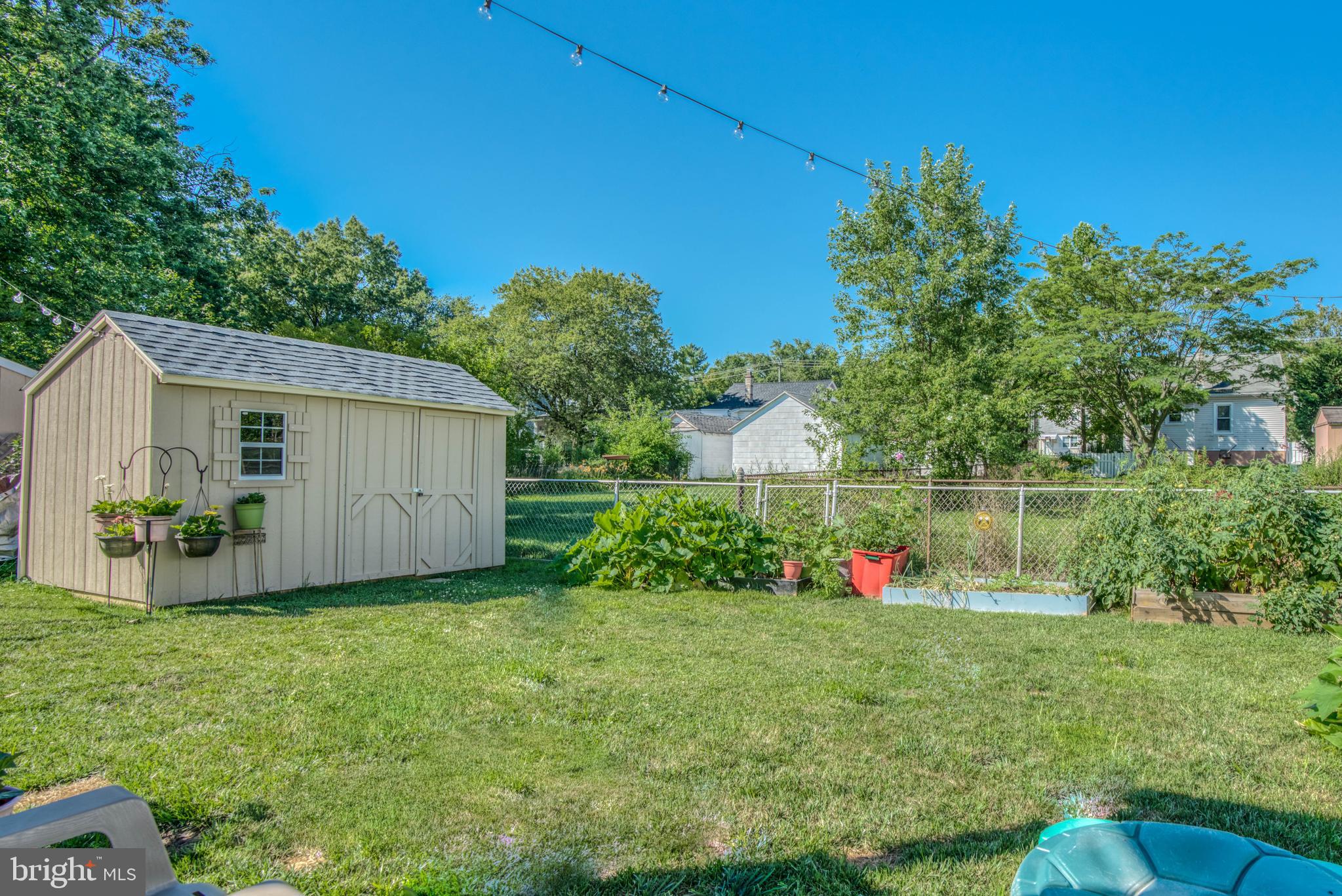 3031 Parktowne Road Baltimore, MD 21234 - Photo 11 of 48 Back yard with shed only a year old!
