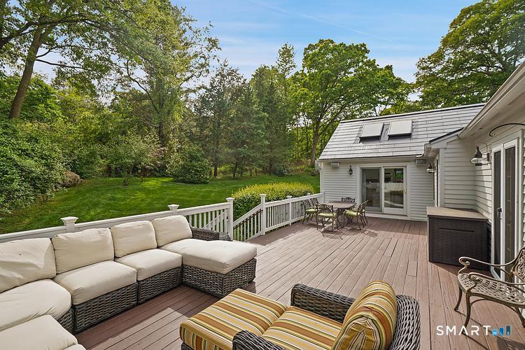 2 Grassy Plains Road Westport, CT 06880 - Photo 14 of 40 Huge entertaining deck