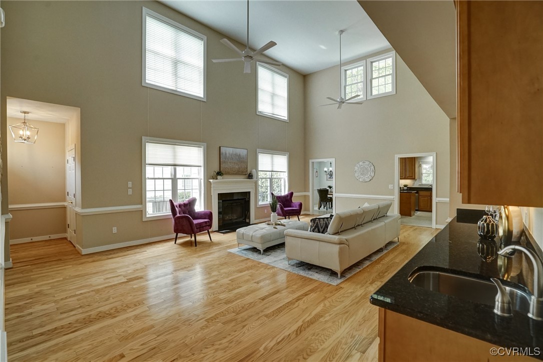 10132 Forest Patch Drive Mechanicsville, VA 23116 - Photo 9 of 43 a living room with furniture window and wooden floor