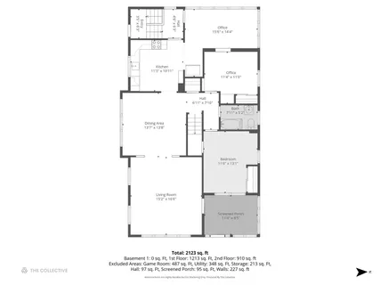 a picture of a floor plan