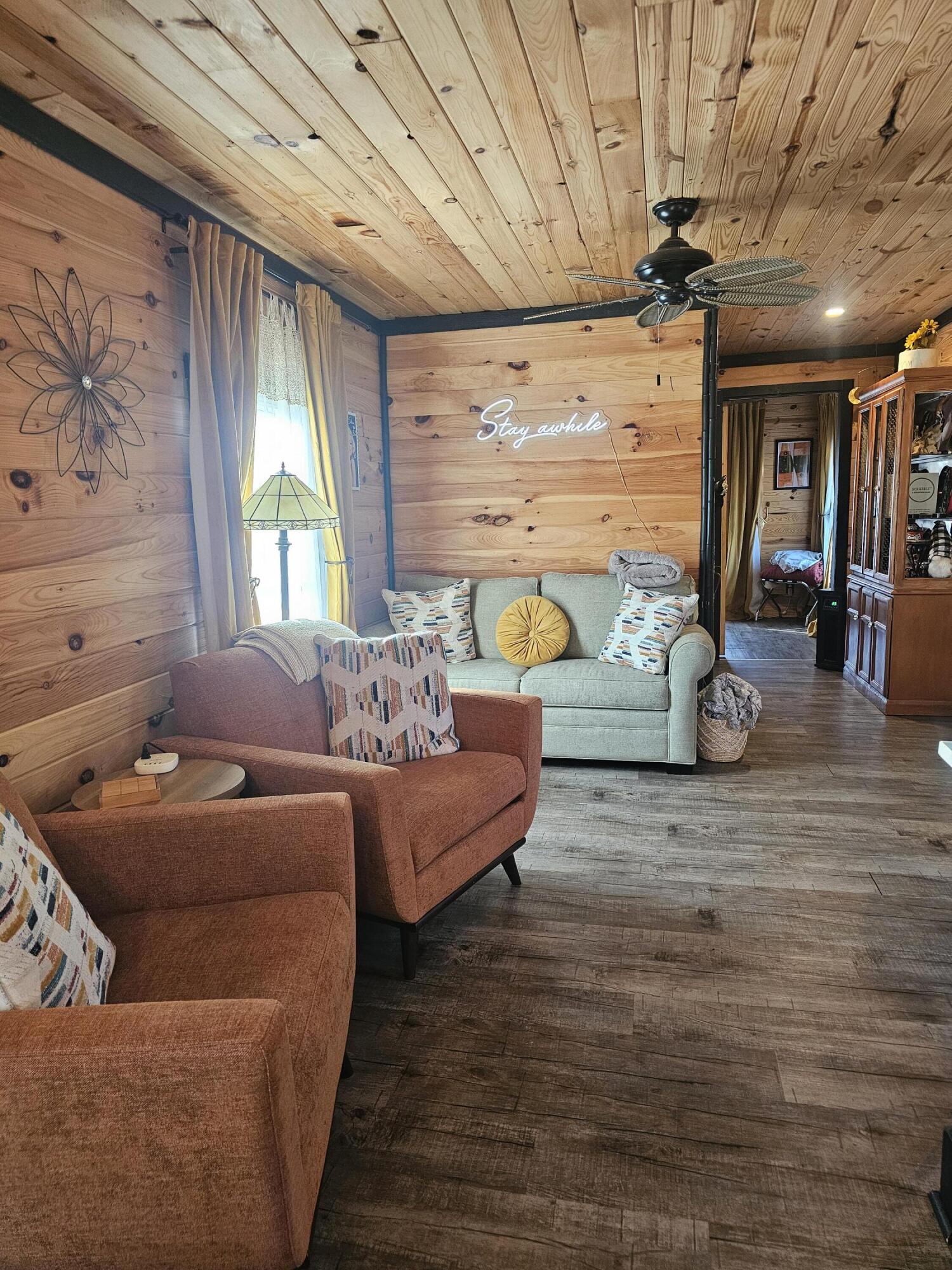 49 Hays Hollow Road Flintstone, GA 30725 - Photo 5 of 38 Living Room with new sofa sleeper