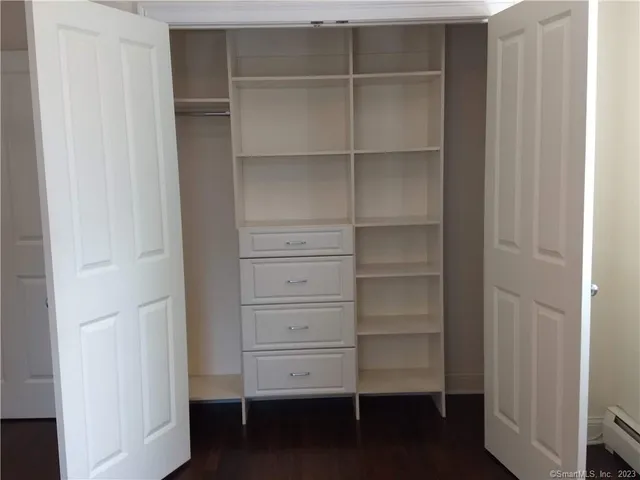 a view of walk in closet