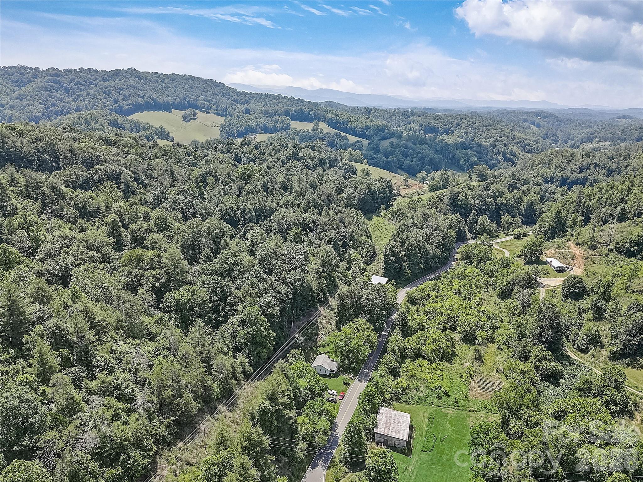 1820 Grapevine Road Marshall, NC 28753 - Photo 14 of 48 an aerial view of residential house with outdoor space