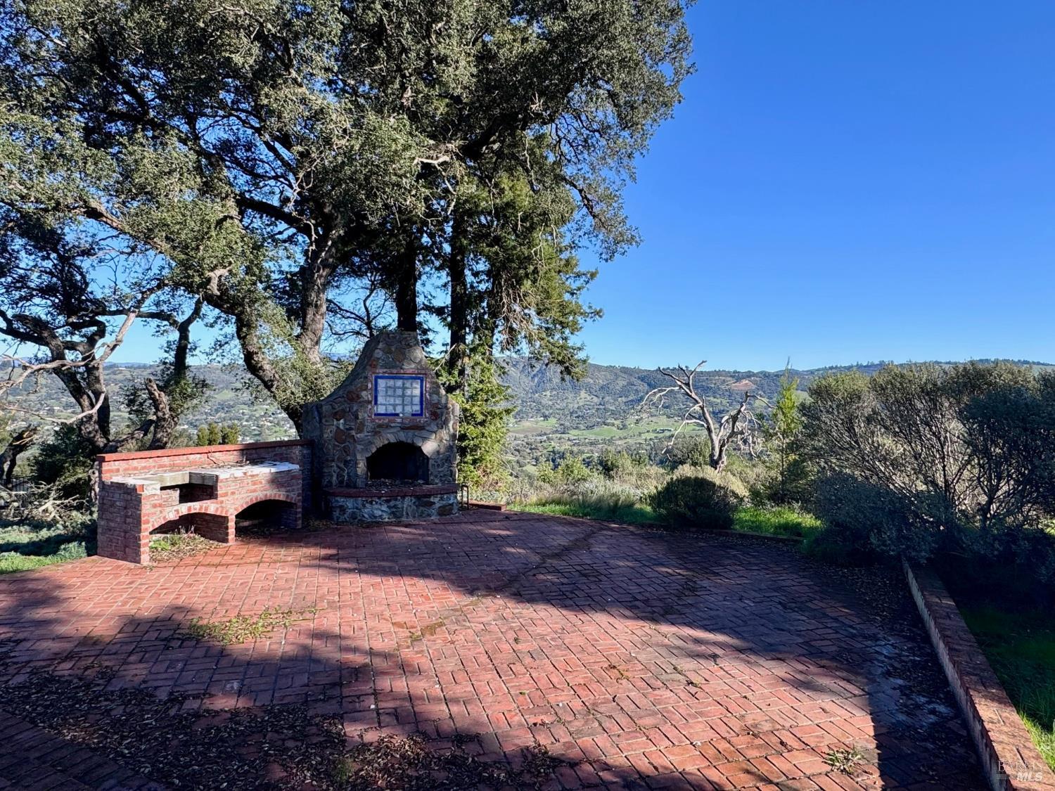 3870 Skyfarm Drive Santa Rosa, CA 95403 - Photo 6 of 8 a view of a yard with a tree