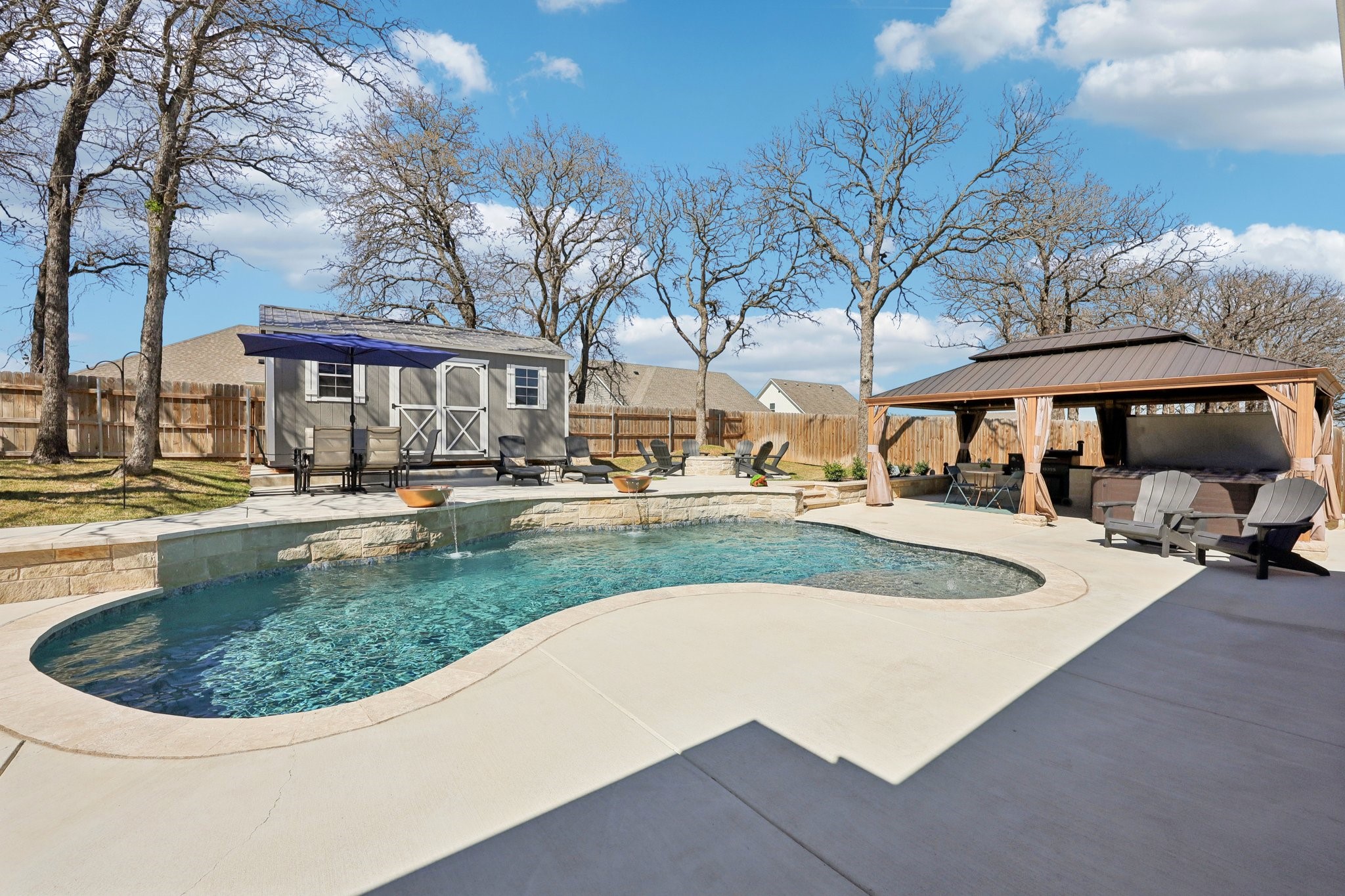 2032 Rattler Way Tolar, TX 76476 - Photo 34 of 49 a view of outdoor space yard and house