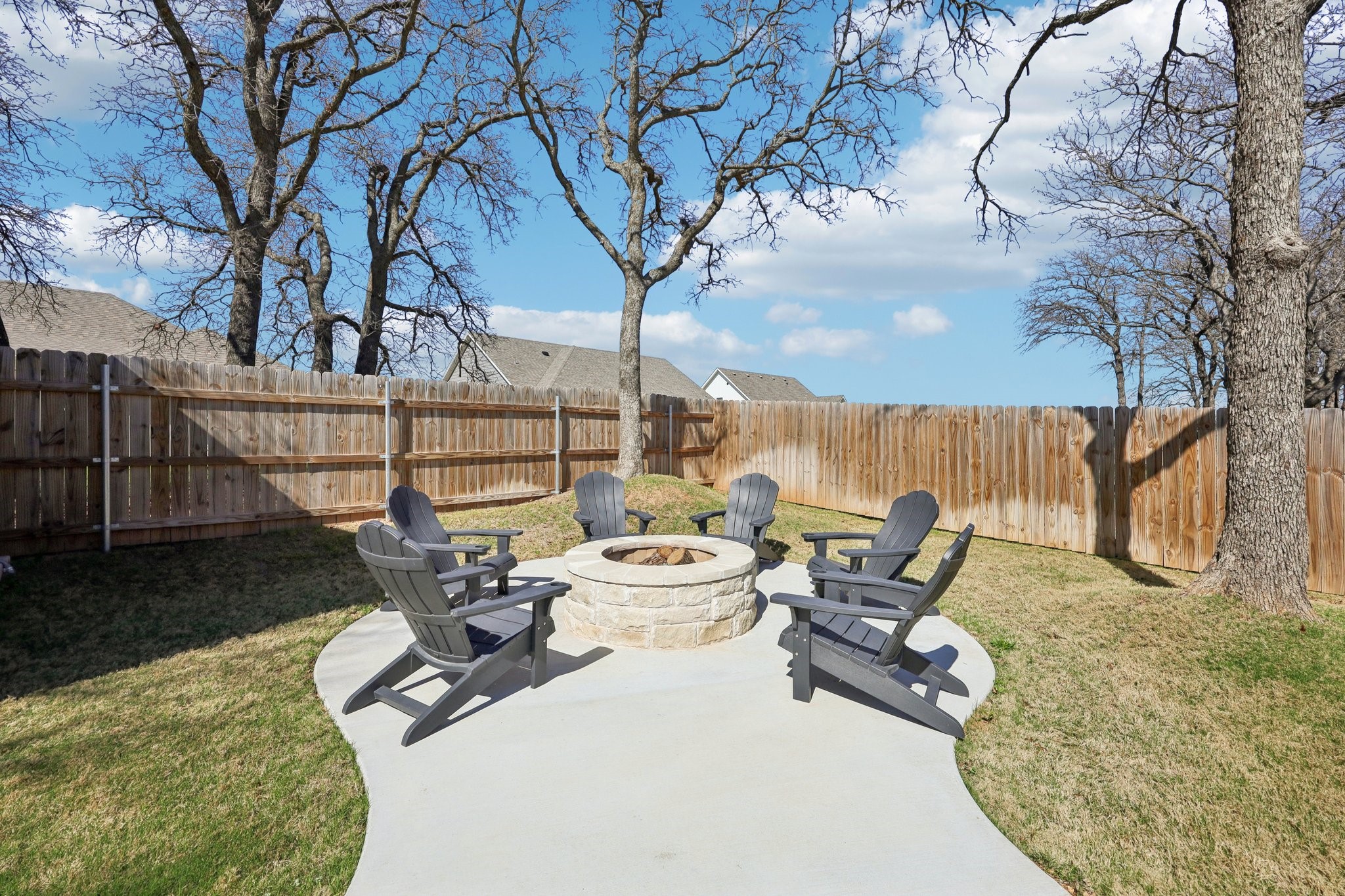2032 Rattler Way Tolar, TX 76476 - Photo 35 of 49 a view of outdoor space with seating area