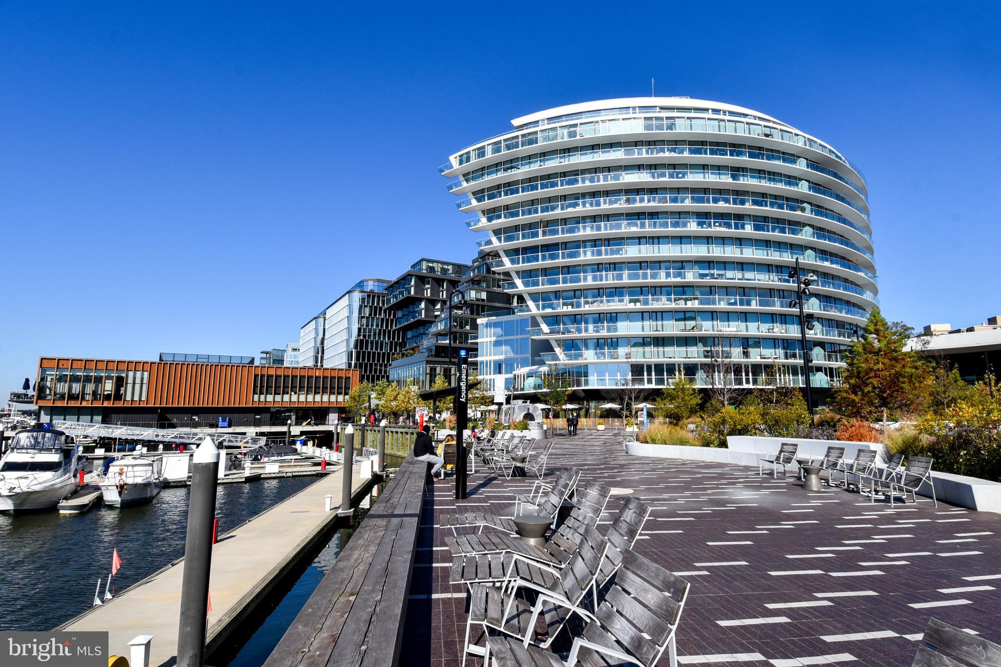 700 7th Street Southwest, Unit 826 Washington, DC 20024 - Photo 34 of 50 Modern waterfront architecture meets leisure.