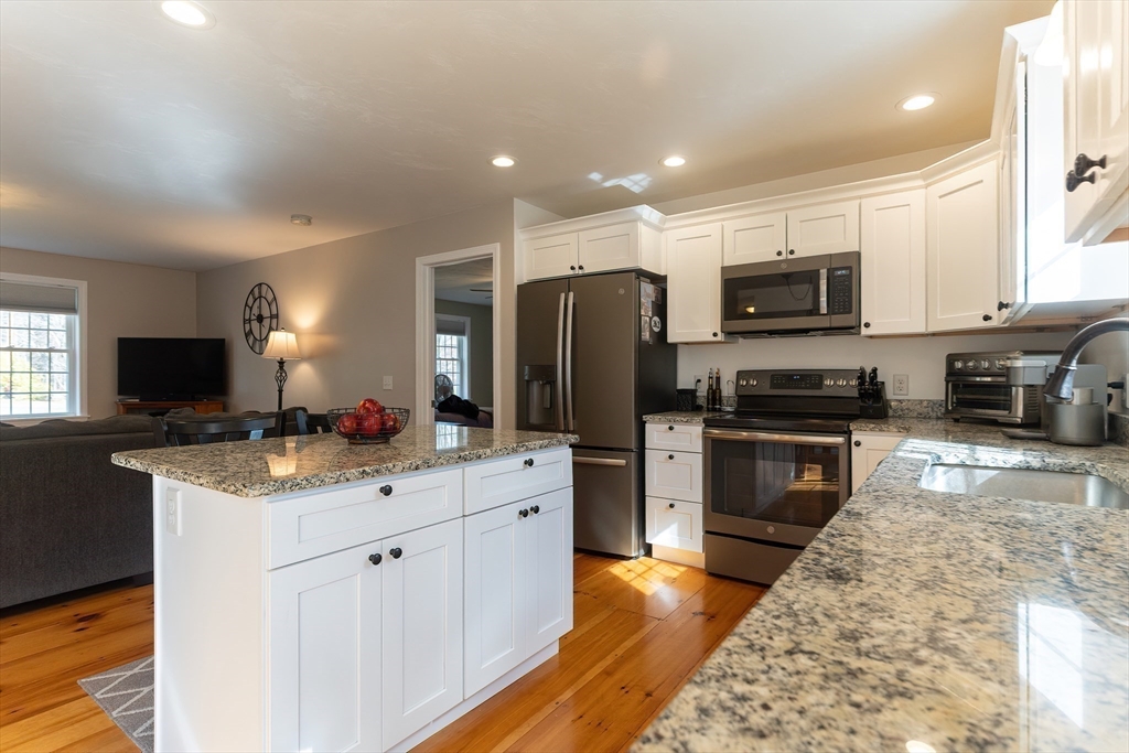11 Shea Road West Brookfield, MA 01585 - Photo 18 of 42 a kitchen with stainless steel appliances a stove refrigerator sink and microwave