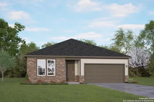 front view of house with a yard