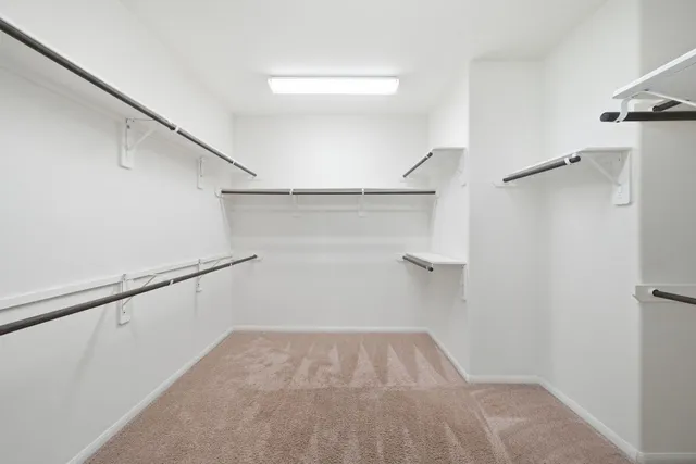 a view of walk in closet