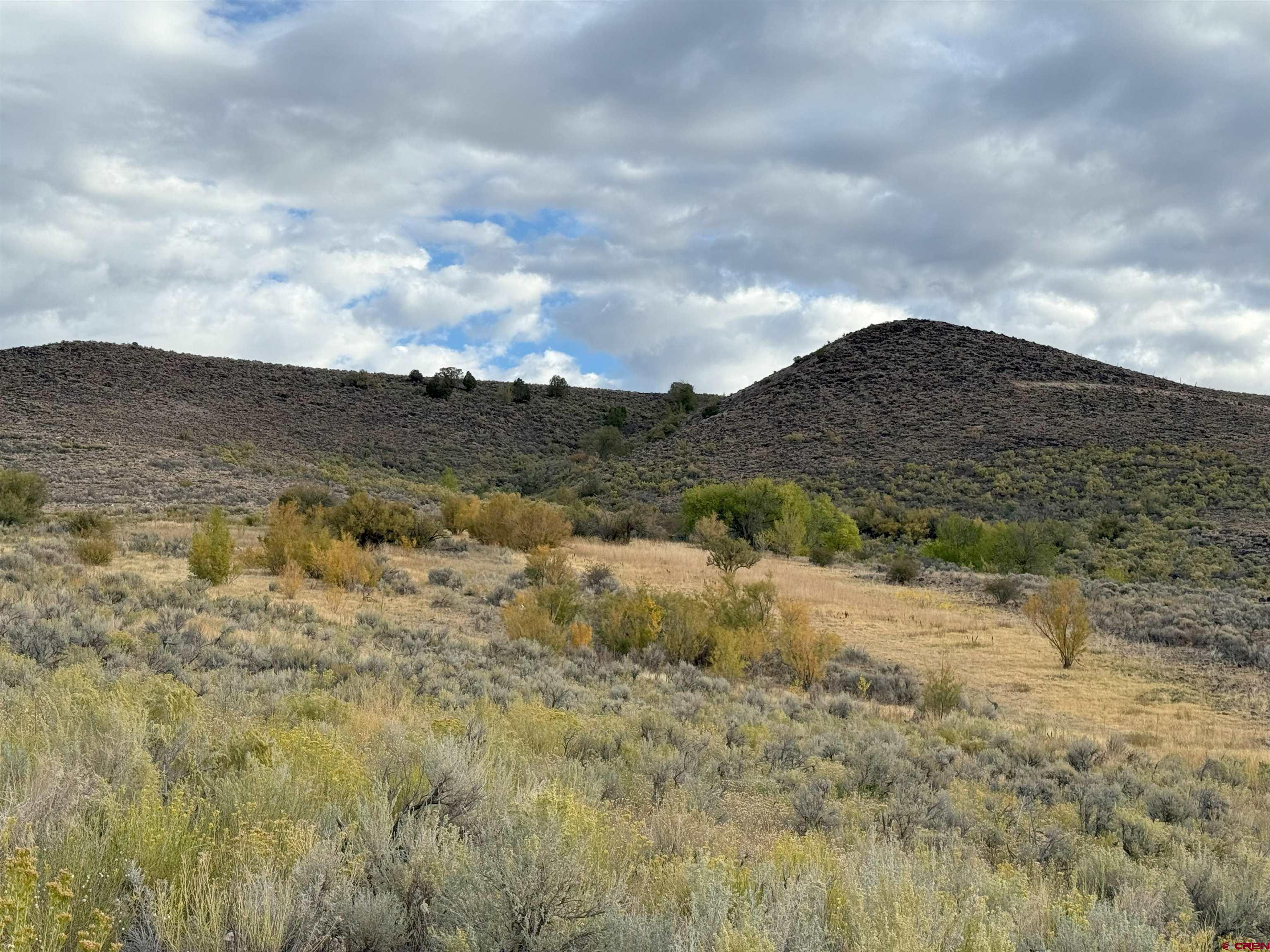Tbd Payne Siding Road Hotchkiss, CO 81419 - Photo 10 of 38 a view of a dry field with mountains in the background